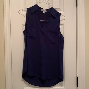 Express button down blouse.